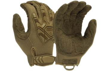 Image of Venture Gear Tactical Heavy Duty Impact Operator H&amp;L Glove, Tan, Large, VGTG40TL