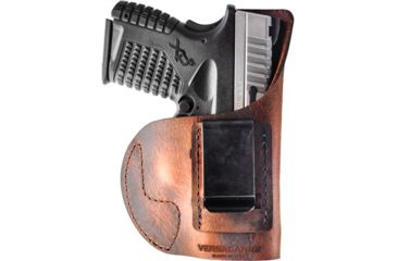 Image of Versacarry Element IWB Holster, Right Hand, Size 3, Distressed Brown, 32103