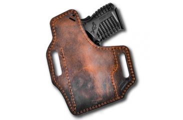 Image of Versacarry Guardian OWB Holster, Right Hand, Size 1, Distressed Brown, G1BRN