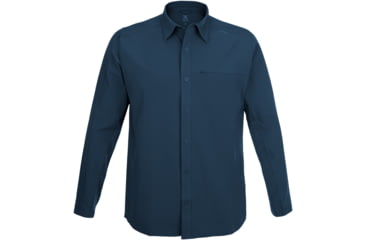 Image of Vertx Expedition Long Sleeve Shirt - Mens, Mainsail Blue, Medium, F1 VTX1534 MSB MEDIUM N/A