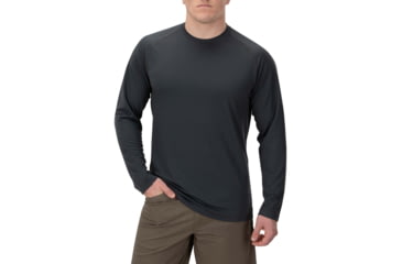 Image of Vertx Full Guard Performance Long Sleeve Shirt - Mens, Smoke Grey, Small, F1 VTX1485 SMG SMALL