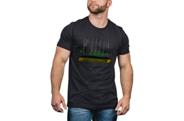Image of Vertx Newton's Frag Tee T-Shirt - Mens, Grey, Med, F1 VTX9036 NA MEDIUM