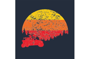 Image of Vertx Road Less Taken Tee T-Shirt - Mens, Blue, Extra Large, F1 VTX9041 NA XLARGE