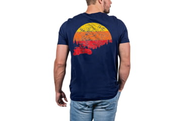 Image of Vertx Road Less Taken Tee T-Shirt - Mens, Blue, Extra Large, F1 VTX9041 NA XLARGE