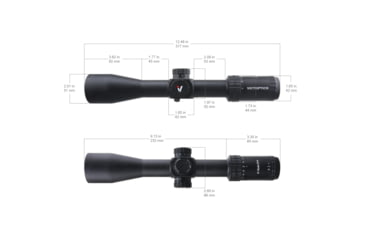 Image of VictOptics S4 4-16x44 Riflescope, 30mm Tube, First Focal Plane, Black, OPFF-01