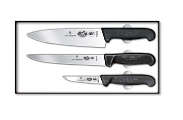 Image of Victorinox 3pc Chefs Knife Set w/ 8in Chef, 8in Slicer &amp; 4in Paring Knife 47892