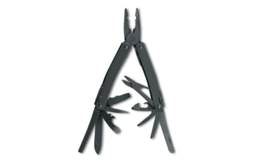 Image of Victorinox SwissTool Spirit X XBS with Nylon Pouch, Black, 105mm, 3.0224.3CN-X1