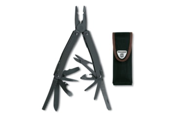 Image of Victorinox SwissTool Spirit X XBS with Nylon Pouch, Black, 105mm, 3.0224.3CN-X1