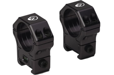 Image of Victrix Armaments Cardo Sporting Rifle Rings, Steel, 30in dia, 26in, Diamond-like Carbon, Black, RSI.3026Z0K