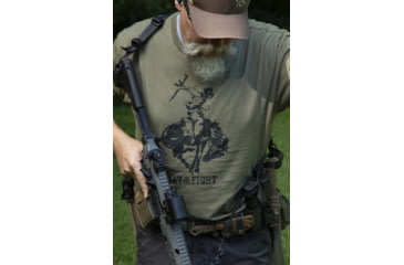 Image of Viking Tactics Padded Wide Sling, Black, VTAC-MK2-HD-BK