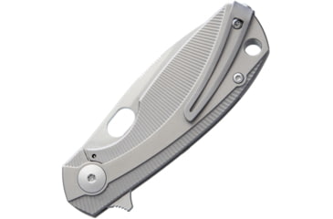 Image of Viper Lille Framelock Tiium Folding Knife, Lille Framelock, 3.63in Closed, 2.5in Satin Bohler M390 SS Blade, Titanium Handle, Thumb Pull, Pocket Clip, Designed By Jesper Voxnaes, V5962TITI