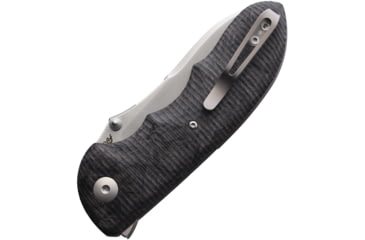 Image of Viper Moon Button Lock Folding Knife, 3.5in, MagnaCut Steel, Satin Blade, Dark Matter Black Carbon Fiber Handle, V6008FCM
