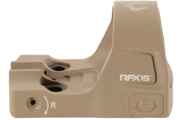 Image of Viridian RFX15 Green Dot Reflex Sight, Flat Dark Earth, 3 MOA