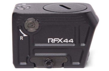 Image of Viridian Weapon Technologies RFX44 Compact Green Dot Reflex Sight, 5 MOA Green Dot Reticle, Picatinny High Mount for 1/3 Co-Witness, Black, 981-0113