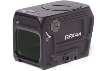Image of Viridian Weapon Technologies RFX44 Compact Green Dot Reflex Sight, 5 MOA Green Dot Reticle, Picatinny High Mount for 1/3 Co-Witness, Black, 981-0113