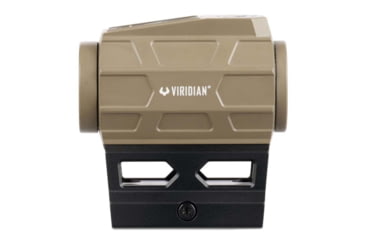 Image of Viridian Weapon Technologies VENTA 1x22mm Reflex Green Dot Sight w/ T2-Style Pic Rail Mount, 2 MOA Green Dot Reticle, Flat Dark Earth, 981-0195