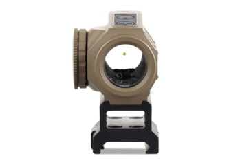 Image of Viridian Weapon Technologies VENTA 1x22mm Reflex Green Dot Sight w/ T2-Style Pic Rail Mount, 2 MOA Green Dot Reticle, Flat Dark Earth, 981-0195