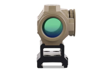 Image of Viridian Weapon Technologies VENTA 1x22mm Reflex Green Dot Sight w/ T2-Style Pic Rail Mount, 2 MOA Green Dot Reticle, Flat Dark Earth, 981-0195