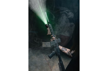 Image of Viridian Weapon Technologies Viridian 4lux 2000 Lumen Light Angled Foregrip Mlok Laser Fde