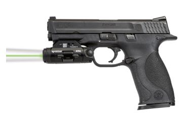 Image of Viridian Weapon Technologies X5L Gen 3 LED Weapon Light, Green Laser w/ Tactical Light, Universal Mount, Black, 930-0015