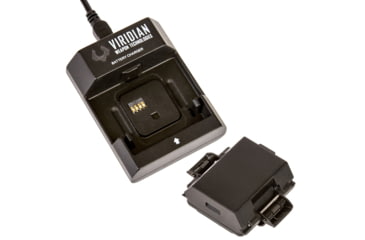 Image of Viridian Weapon Technologies X5L Gen 3 Single Battery Charger, Plus Battery, Black, Small, 990-0021
