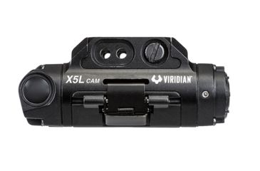 Image of Viridian Weapon Technologies X5L Gen 3 Universal Green Laser/500 Lumen Tactical Light w/1080p HD Weapon Camera, Black, 990-0019