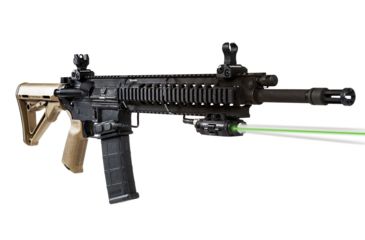 Image of Viridian Weapon Technologies X5L-RS Gen 3 Universal Green Laser Sight, 500 Lumen LED Weapon Light, Black, 930-0020