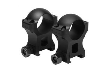 Image of VISM 1In Hunter Rifle Scope Rings/1.3In Height, Black VR1H13
