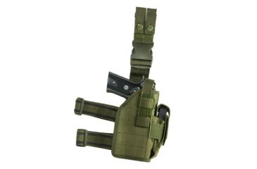 Image of VISM 2954 Universal Drop Leg Holster, Green CVDLHOL2954G