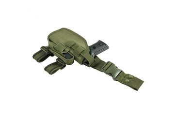 Image of VISM 2954 Universal Drop Leg Holster, Green CVDLHOL2954G