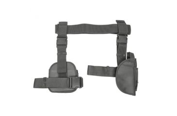 Image of VISM 3Pcs Drop Leg Gun Holster And Magazine Holder/Urban Gray, URBAN GRAY CV2908U
