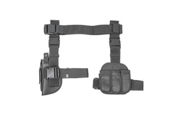 Image of VISM 3Pcs Drop Leg Gun Holster And Magazine Holder/Urban Gray, URBAN GRAY CV2908U