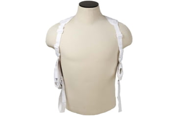 Image of VISM Ambidextrous Shoulder Holster, White, CV2909WH