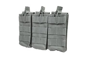Image of VISM AR PVC Triple Magazine Pouch, Urban Gray, 8.75in. L x 6.5in. W x 0.5in. H 196654