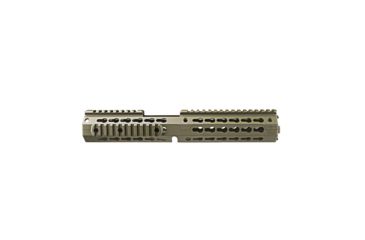 Image of VISM AR15 Keymod Handguard/ Two Piece/ Drop In Fit/ Carbine Extended Handguard Length/ 13 L, Tan VMARKMCET