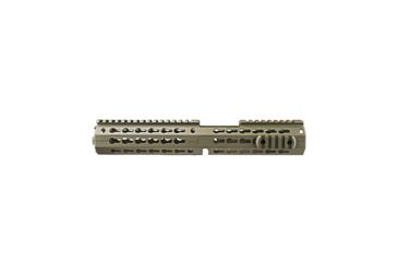 Image of VISM AR15 Keymod Handguard/ Two Piece/ Drop In Fit/ Carbine Extended Handguard Length/ 13 L, Tan VMARKMCET