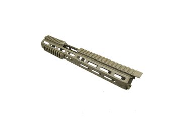 Image of VISM AR15 M-Lok Handguard/ Two Piece/ Drop In Fit/ Carbine Extended Handguard Length/ 13.5 L, Tan VMARMLCET