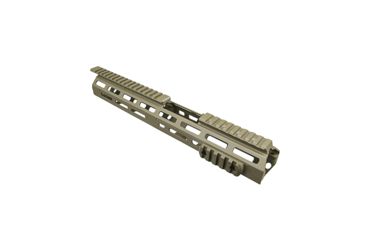 Image of VISM AR15 M-Lok Handguard/ Two Piece/ Drop In Fit/ Carbine Extended Handguard Length/ 13.5 L, Tan VMARMLCET