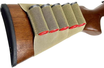 Image of VISM ButtStock Shot Shell Holder, Tan, CVSSG2994T