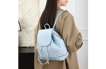 Image of VISM BW9316 PU Daypack, Blue, BW9316BL