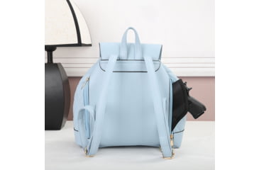 Image of VISM BW9316 PU Daypack, Blue, BW9316BL