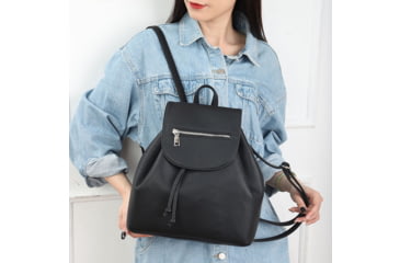 Image of VISM BW9936 PU Daypack, Black, BW9936B