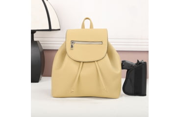 Image of VISM BW9936 PU Daypack, Yellow, BW9936Y