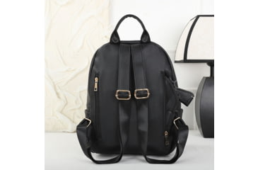 Image of VISM BW9938 PU Daypack, Black, BW9938B