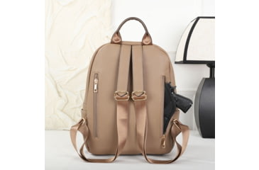 Image of VISM BW9938 PU Daypack, Tan, BW9938T