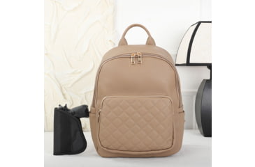 Image of VISM BW9938 PU Daypack, Tan, BW9938T