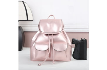Image of VISM BW9948 PU Daypack, Pink, BW9948PK
