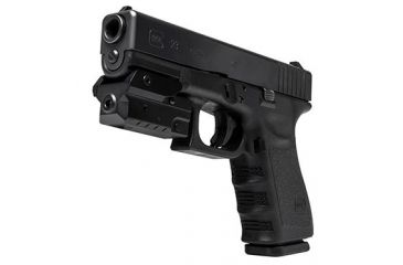 Image of Vism Compact Pistol Green Laser with Strobe, Black VAPRLSMCG