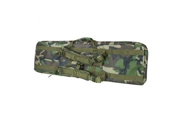 Image of VISM Double Carbine Rifle Case 42in, Woodland Camo CVDC2946WC-42
