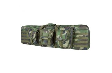 Image of VISM Double Carbine Rifle Case 42in, Woodland Camo CVDC2946WC-42